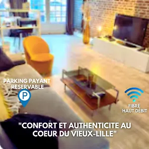 Apartment Heloise, Le Charme Du Vieux-lille, Lille